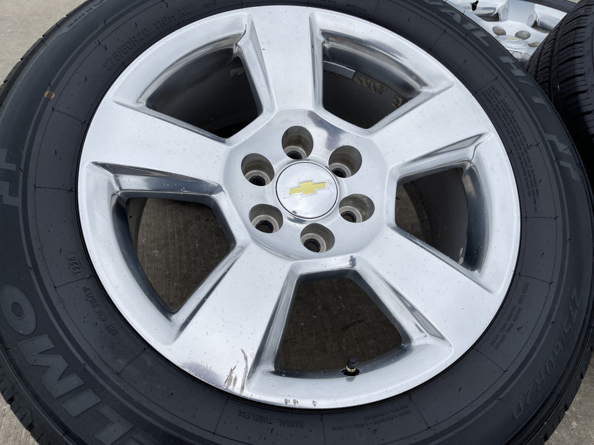 20" Chevy Silverado 1500 Tahoe Suburban OEM 5652 wheels rims SET