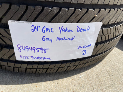 24" GMC Yukon Sierra DENALI OEM wheels rims rim # 84949595 1999-2027