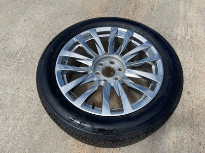 22" Cadillac Escalade OEM 4873 95026 polished wheel rim 2021 2022 2023 2024 2025