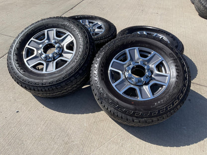 18" Ford F-250 F-350 Lariat FX-4 OEM wheels 10480 10298 tires BRIDGESTONE SET