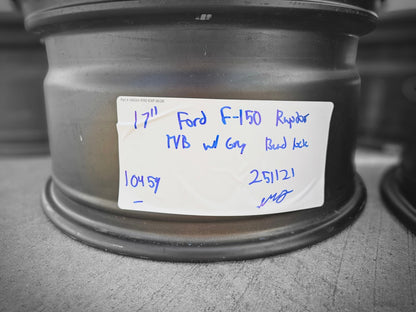 (5) 17" Ford F-150 Raptor OEM BEADLOCK rims wheels 10459 95210 NEW