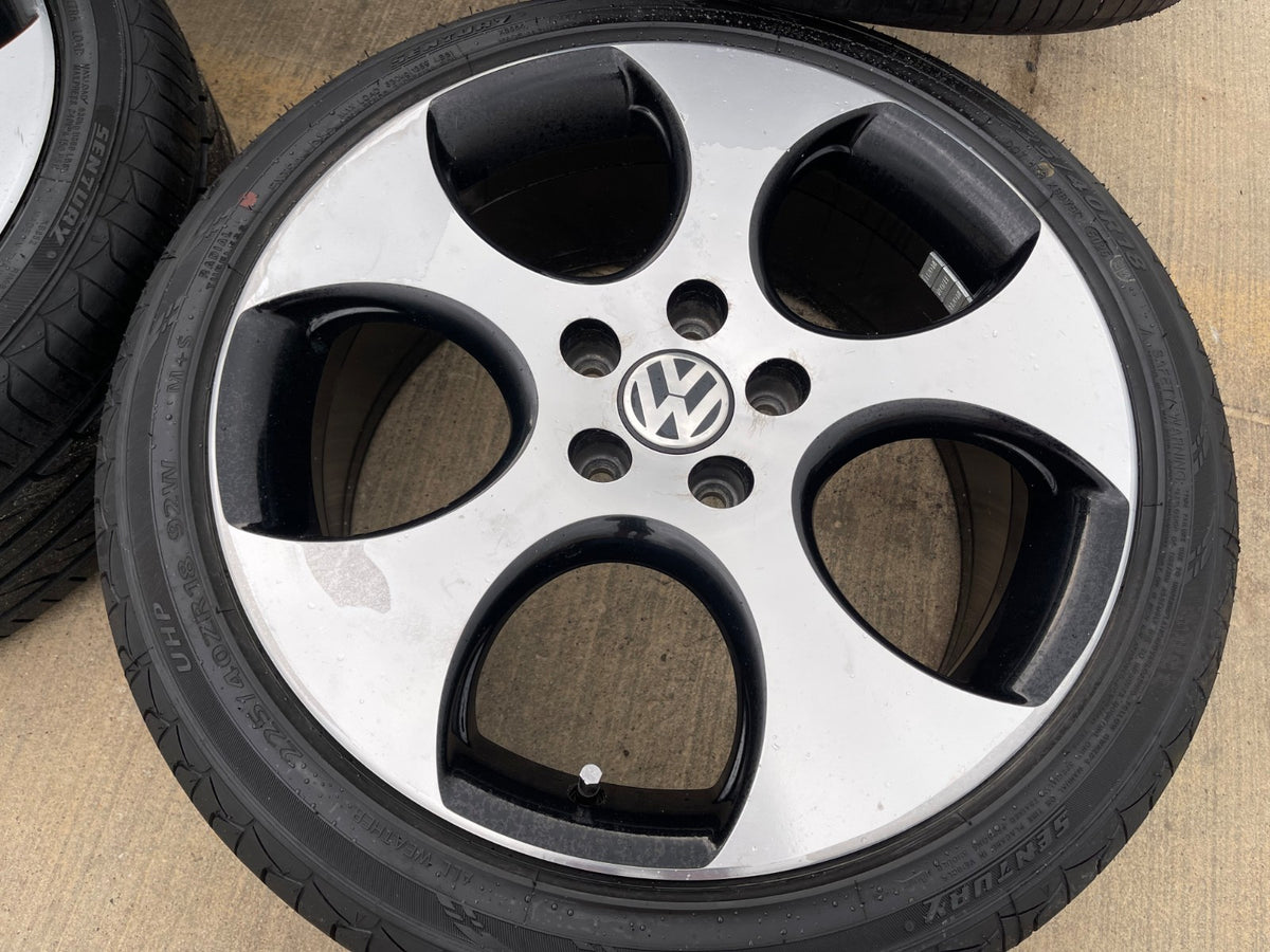 18" VW Golf GTI Beetle OEM wheels rims 69822 Jetta Passat Audi A3 A4 A5 SET