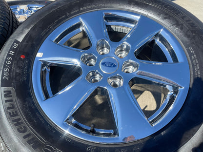 18" Ford F-150 Lariat OEM rims wheel 10168 tires Expedition MICHELIN NEW