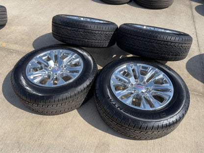 20" GMC Sierra Yukon Denali OEM 5917 wheels rims SET Chevy 2025 2026 2027 NEW