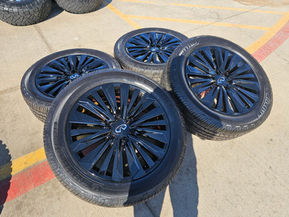 22" Infiniti QX80 QX56 Nissan Titan Armada OEM 94236 wheels rims MIHCELIN NEW