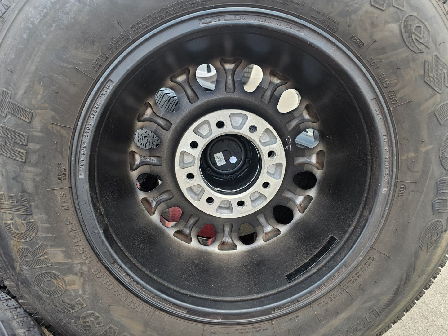 18" FUEL Vector D579 Dodge Ram 2500 3500 wheels rims SET FIRESTONE