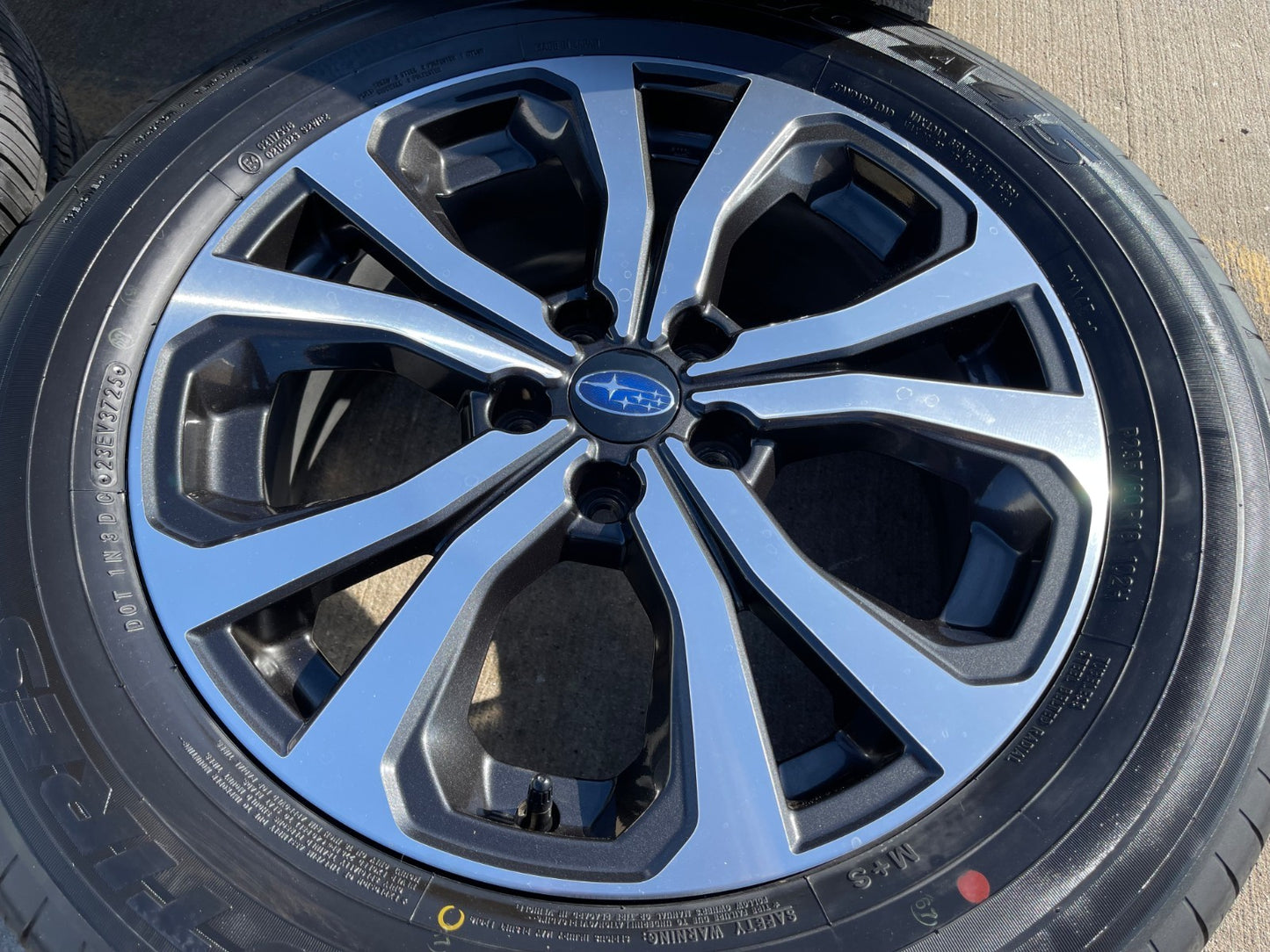 18" Subaru Outback Legacy Forester OEM wheels rims 68869 tires NEW TOYO