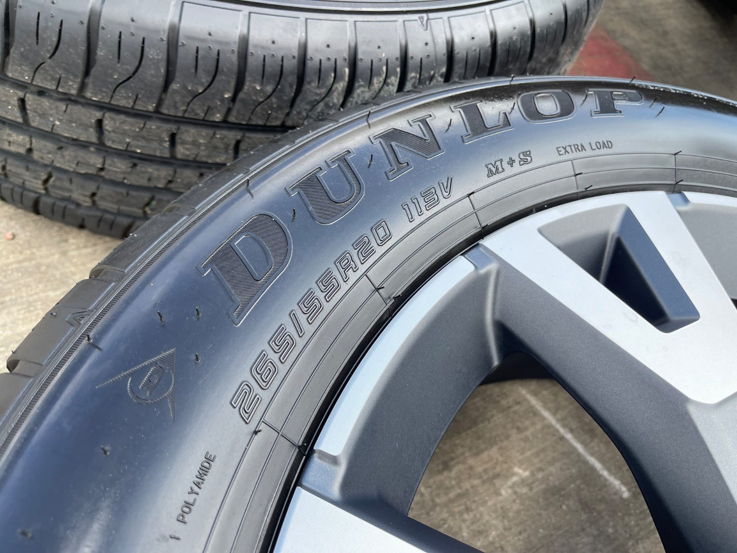 20" Toyota 4Runner TRD OEM 94198 wheels rims Tundra Sequoia 2025 2026 DUNLOP NEW