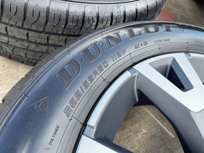 20" Toyota 4Runner TRD OEM 94198 wheels rims Tundra Sequoia 2025 2026 DUNLOP NEW
