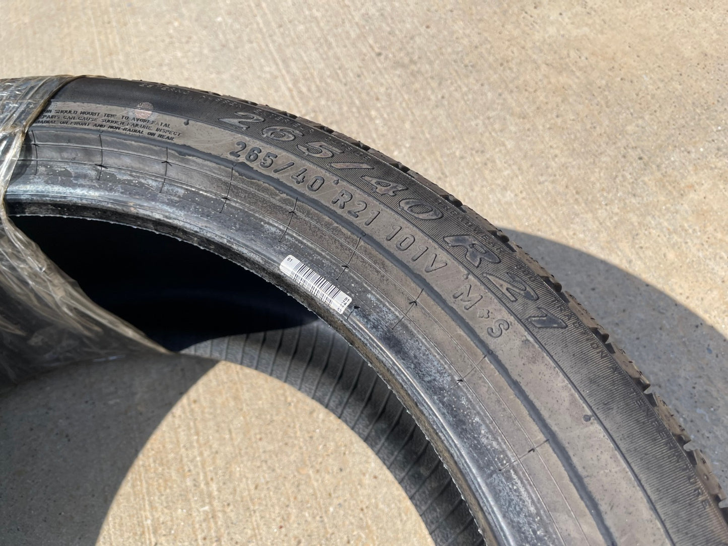 265/40/21 Pirelli Scorpion Verde A/S tire 265/40R21  101V M+S N EO NEO BRAND NEW