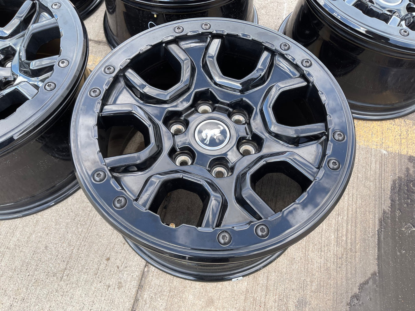 17" Ford Bronco SASQUATCH wheels rims BEADLOCK 10388 Ranger 2025 2026 NEW