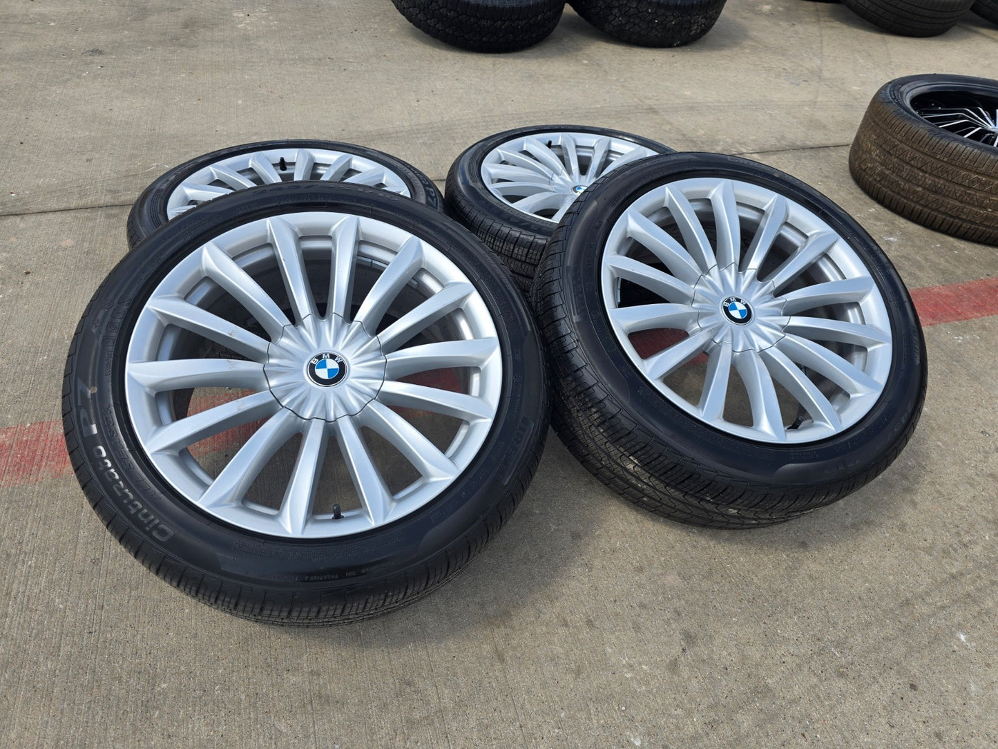 19" BMW 740i 750i 840i 640i GT 5 6 7 8 Series OEM 86277 wheels rims PIRELLI NEW