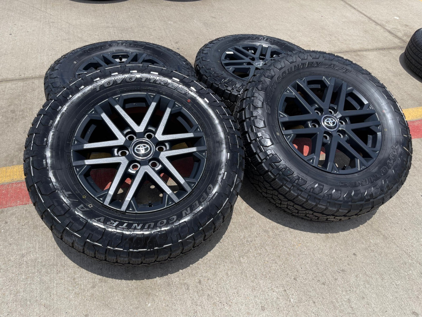 18" Lexus GX550 LX600 Toyota Tundra TRD OEM wheels rims 75281 Sequoia 2026 NEW