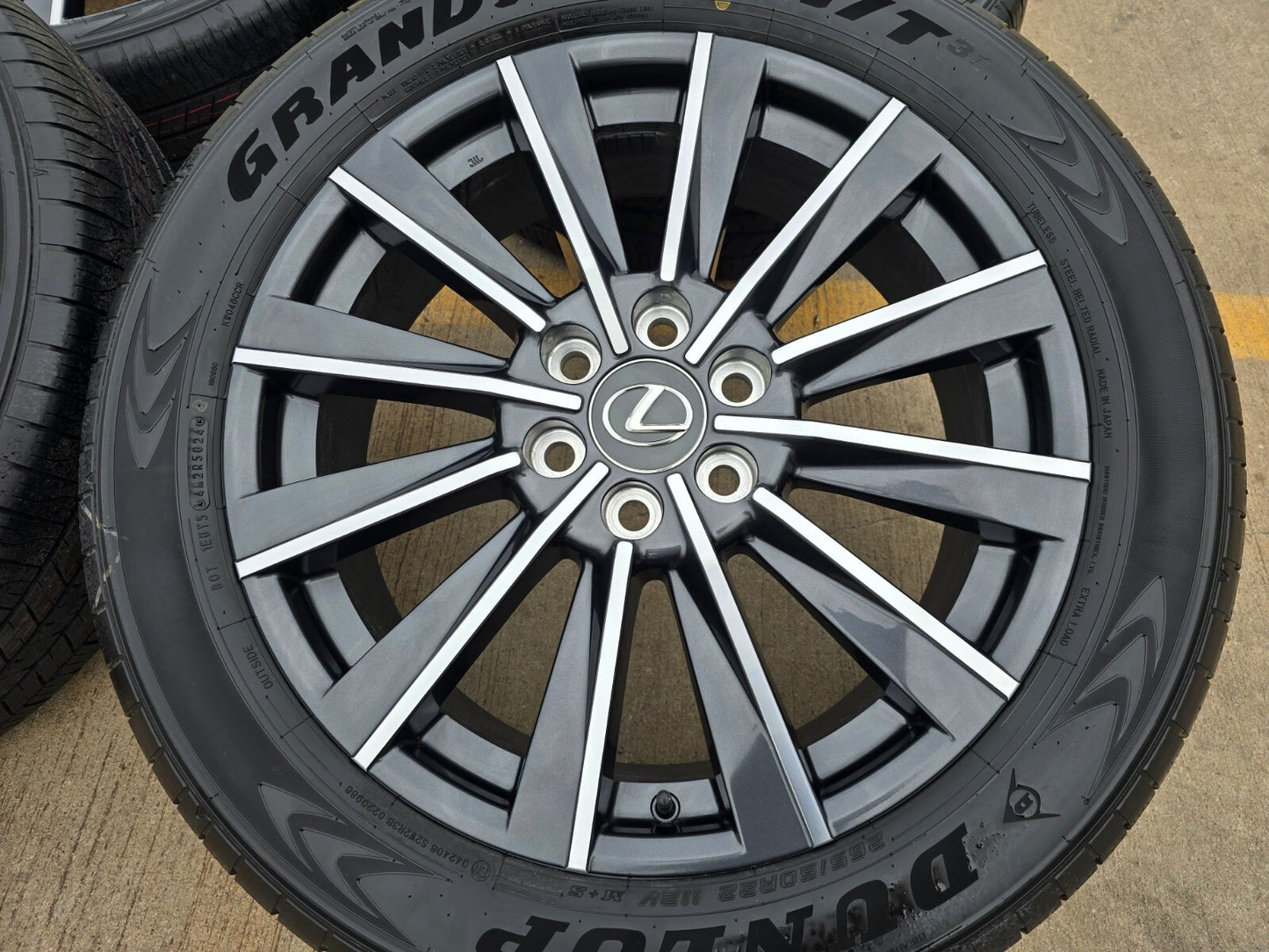 22" Lexus GX550 OEM wheels rims Toyota Land Cruiser Tundra 78519 LX600 2025 NEW