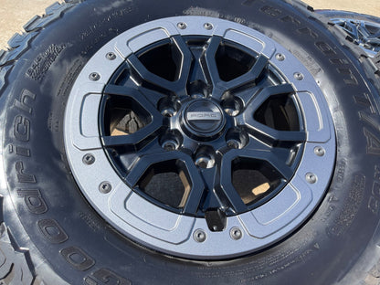 17" Ford Ranger Raptor Beadlock wheels rims Bronco 2024 2025 2026 BFG KO3 A/T