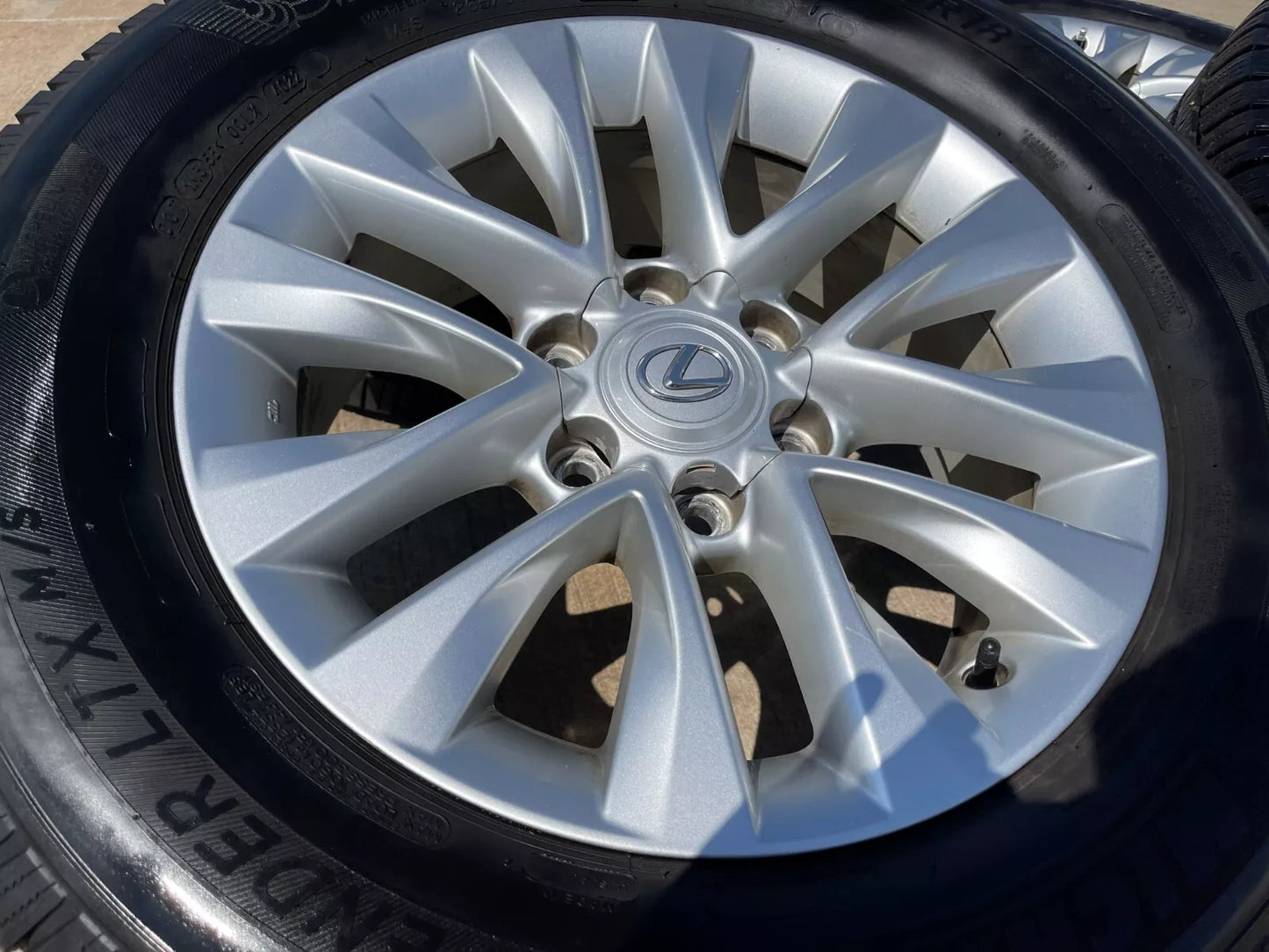 18" Lexus GX460 GX470 Tacoma 4Runner OEM wheels rims 74297 tires MICHELIN