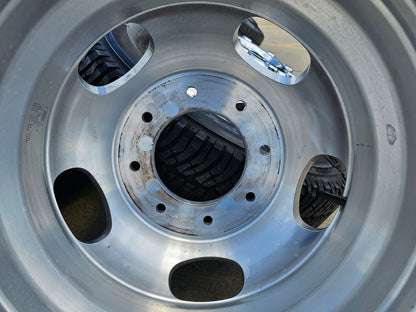 17" Ford F-350 Dually OEM 10477 10478 rims wheels SET tires MICHELIN NEW