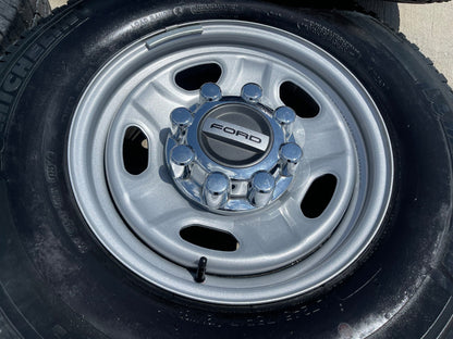 17" Ford F-250 F-350 OEM 3828 wheels rims SET 2024 2025 2026 MICHELIN A/T2