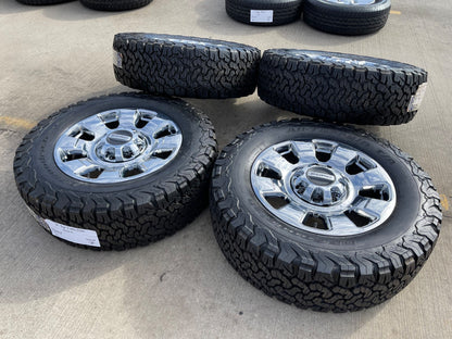 20" Ford F-250 F-350 OEM Lariat 10295 25085 10552 wheels rims NEW BFG KO2 A/T