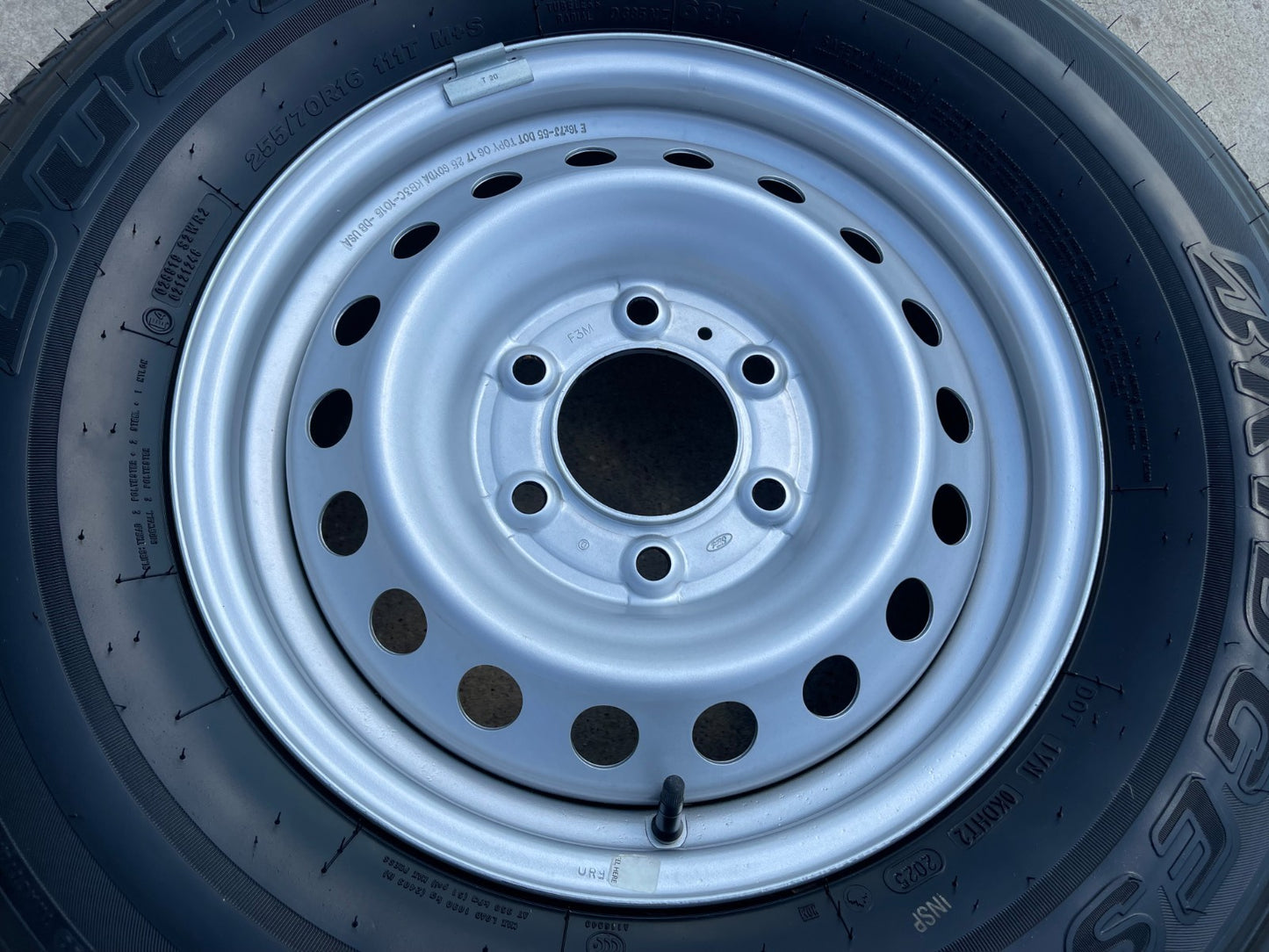 16" Ford Bronco steel wheel rim tire 10226 Ranger 2023 2024 2025 2026 2027 NEW
