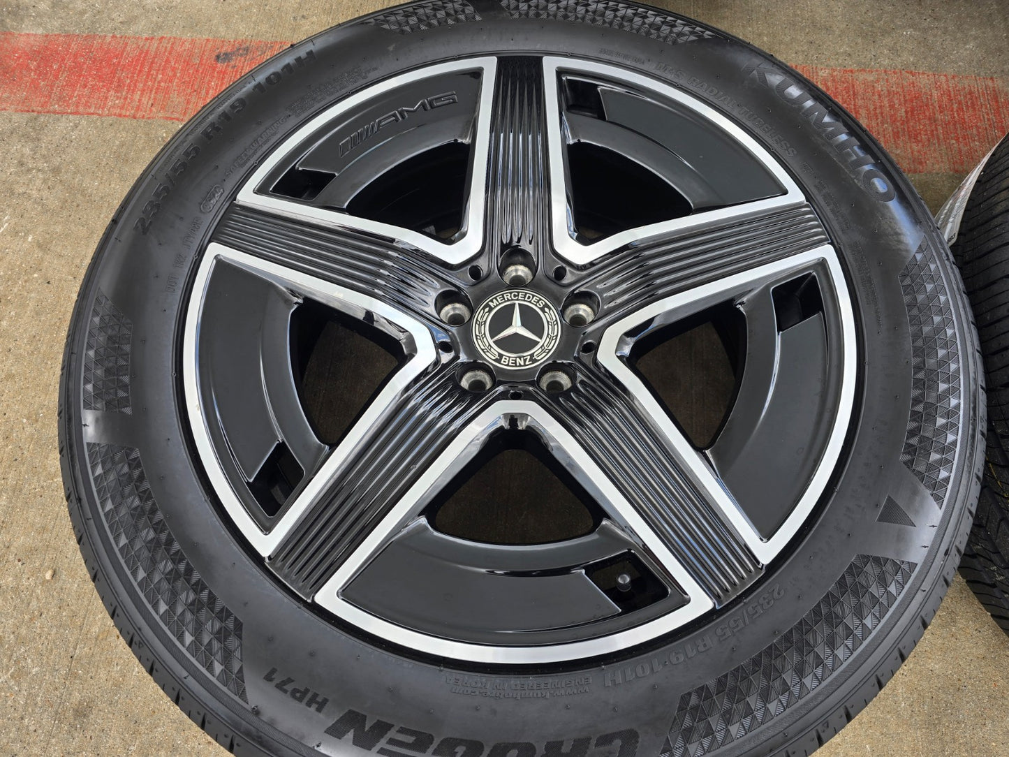 19" Mercedes GLC300 AMG C E S Class OEM 85911 85912 wheels rims tires NEW