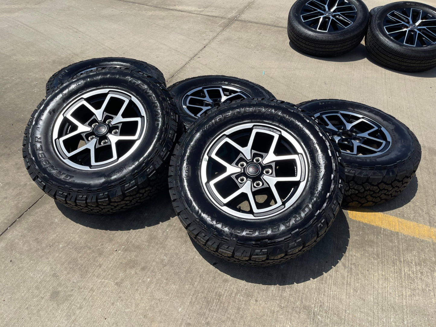 17" Jeep Wrangler Rubicon OEM 95730 9327 wheels rims Gladiator GENERAL A/T