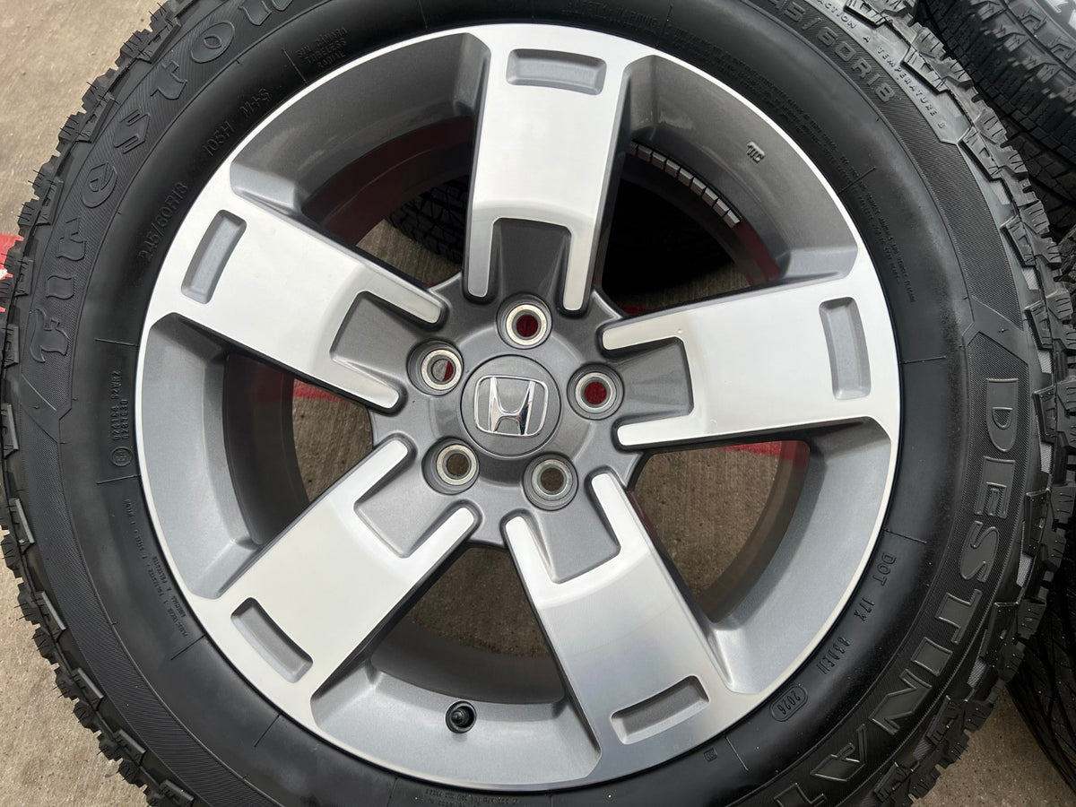 18" Honda Ridgeline Pilot HPD OEM 63811 wheels rims MDX SET 2025 2026 2027 NEW