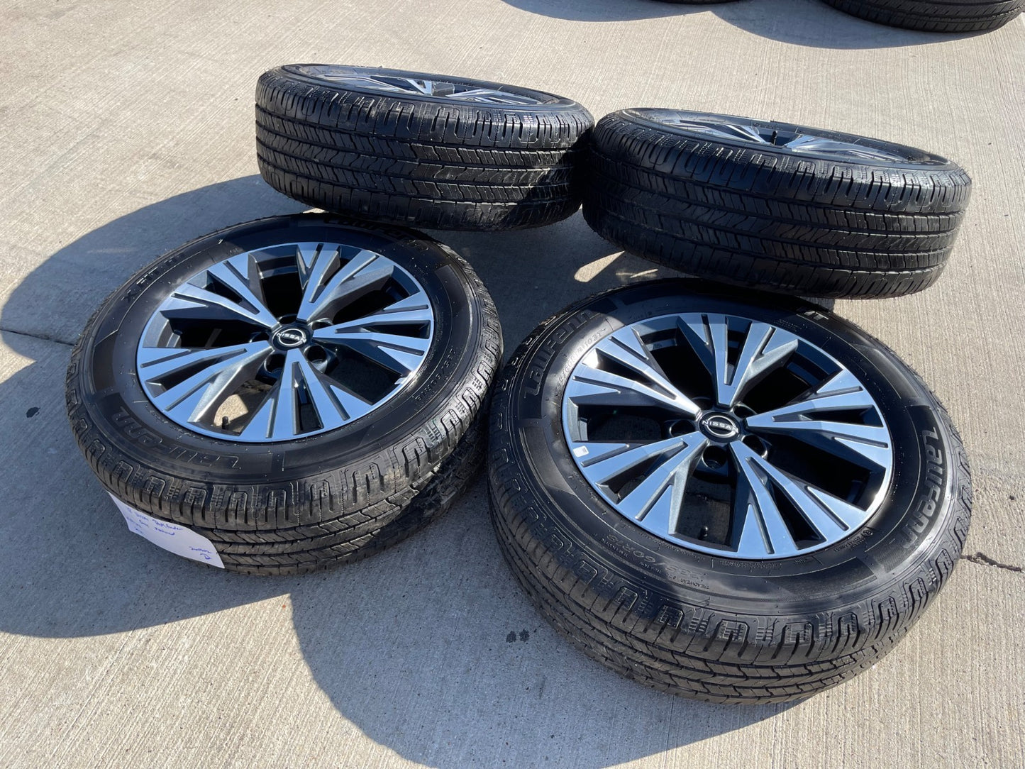 18" Nissan Murano Pathfinder FX35 FX45 QX60 OEM 62828 wheels rims 2023 2024 2025
