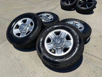 18" Dodge Ram 2500 3500 STEEL chrome OEM 2473 wheels rims tires