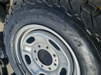 17" Ford F-250 F-350 OEM 3828 wheels rims tires BFG KO2 A/T