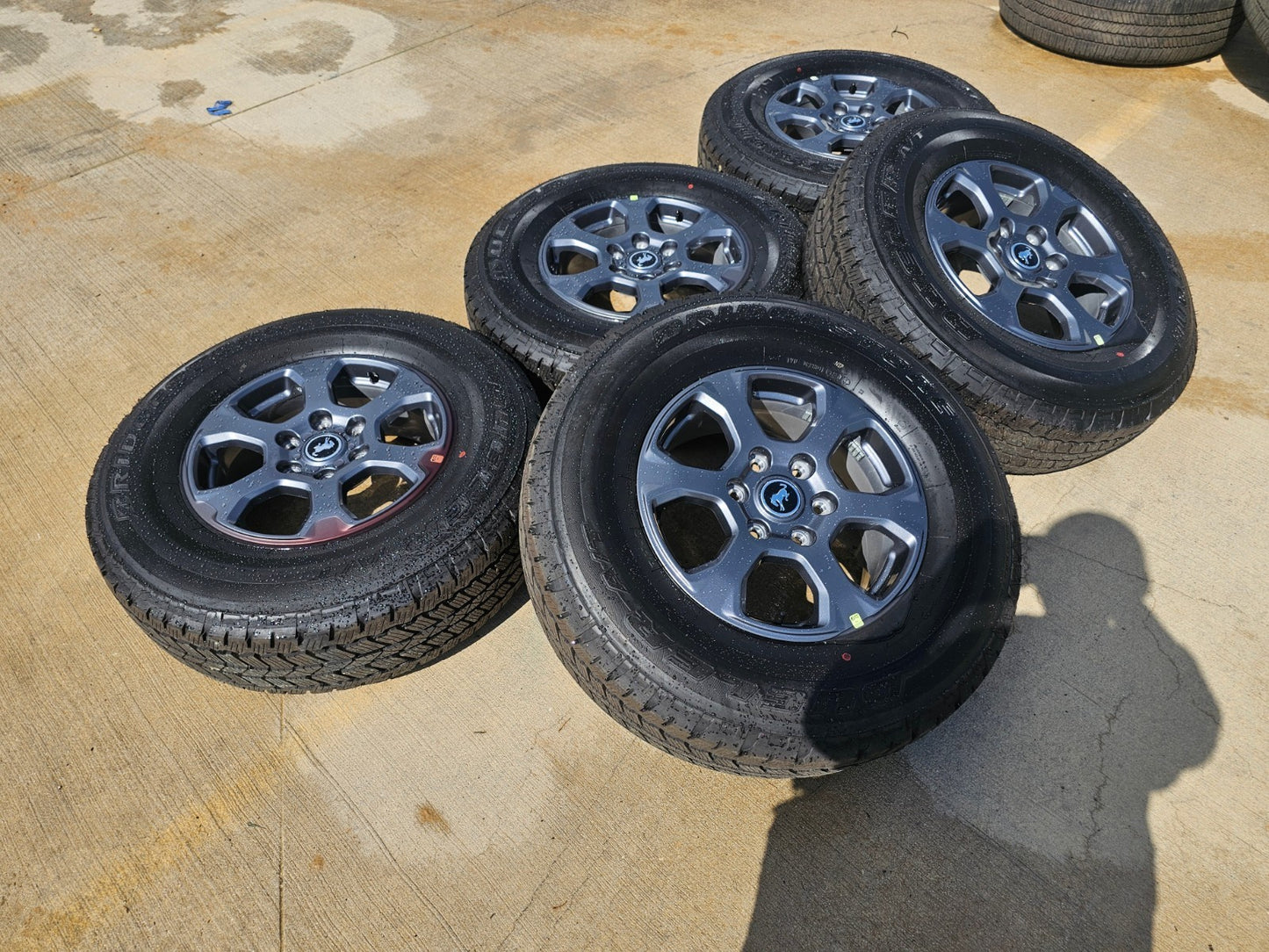 17" Ford Bronco Big Bend wheels rims 10384 OEM Ranger SET 2024 2025 2026 NEW