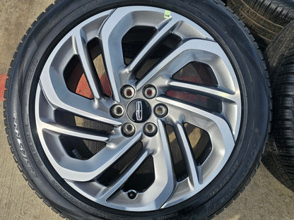 22" Lincoln Navigator OEM 94225 rims wheels BLACK LABEL 2025 2026 PIRELLI NEW