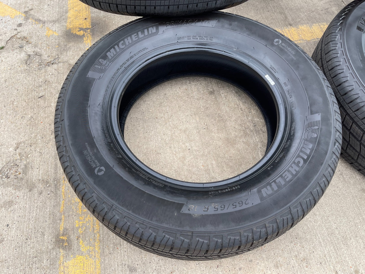 265/65/18 Michelin Primacy LTX tires F-150 Sierra Tahoe Silverado NEW TAKE OFFS