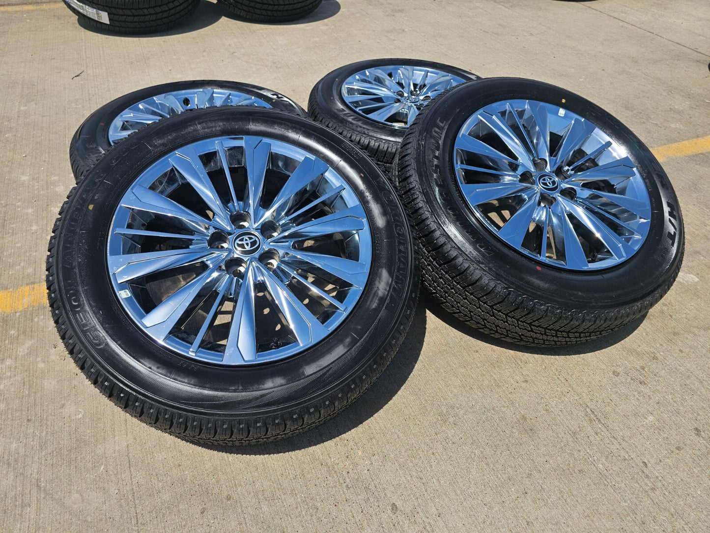 20" Toyota Grand Highlander OEM wheels rims tires Lexus TX350 2024 2025 NEW