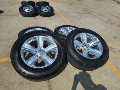 20" Dodge Ram 1500 Laramie Long Horn OEM wheels rims 5x5.5 2453 tires
