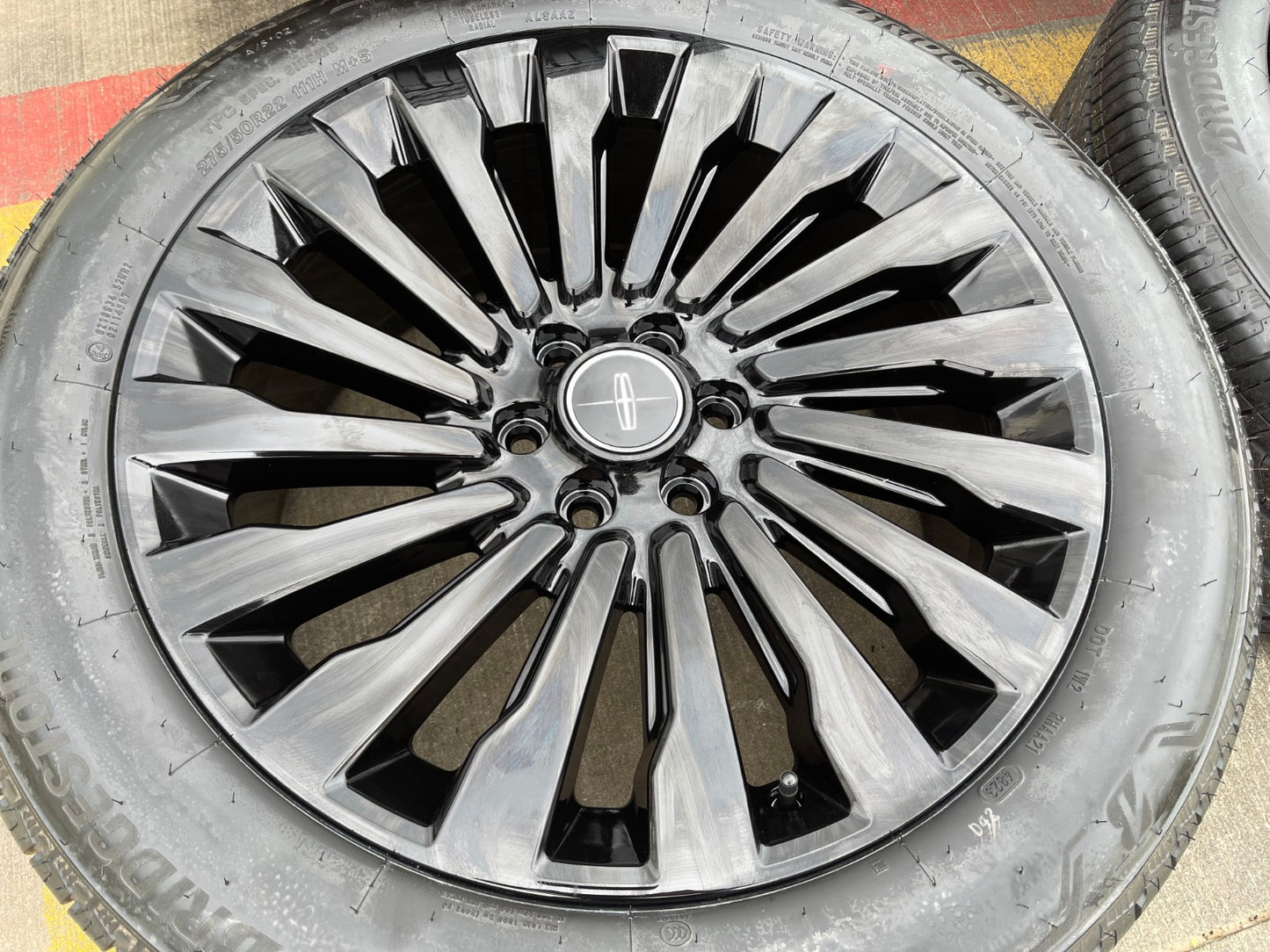 22" Lincoln Navigator OEM 10178 rims wheels BLACK LABEL 2021 2022 2024 2025 NEW