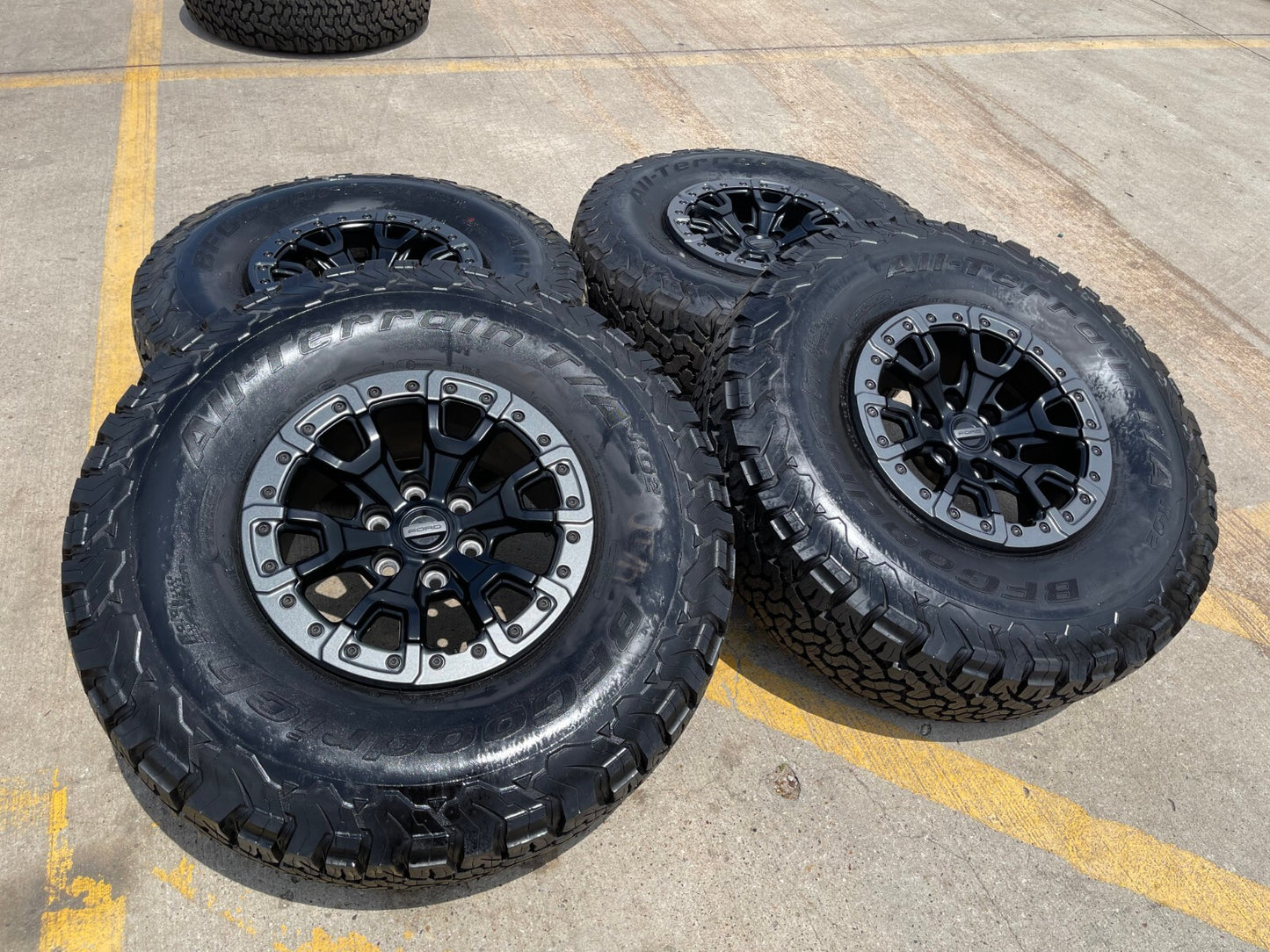 17" Ford F-150 Raptor Bronco R OEM BEADLOCK 51222 rims wheels 37" SET NEW