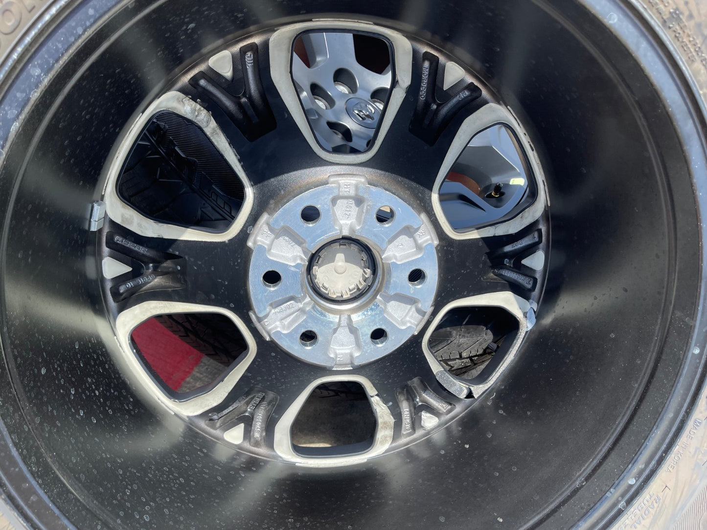20" Dodge Ram 1500 OEM Laramie 2462 2680 wheels rims tires HANKOOK A/T2 NEW