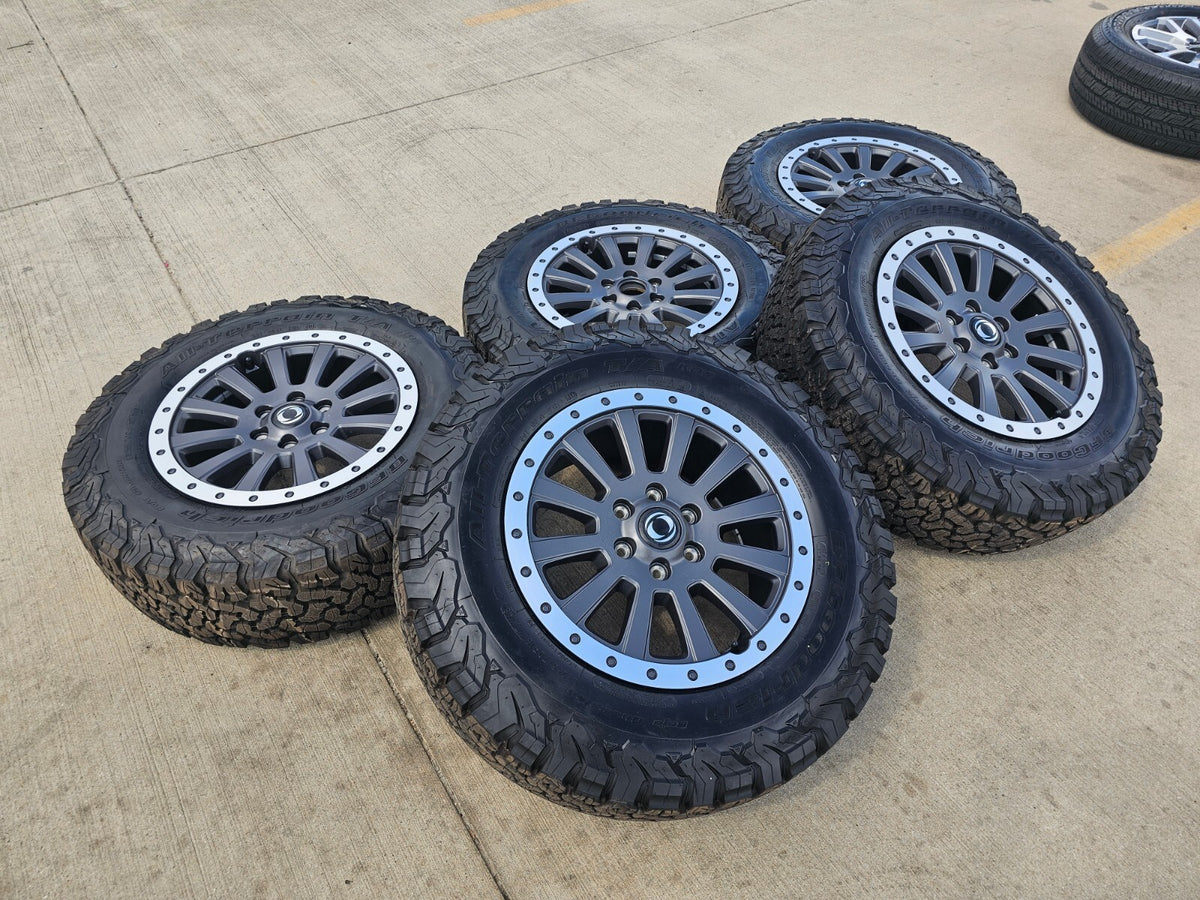 (5) 18" INEOS Grenadier OEM 2774-1 wheels rims Beadlock 2025 2026 2027 SET NEW