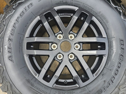 17" Ford Ranger Tremor OEM rims wheels 10431 tires 2022 2023 2024 2025 NEW BFG