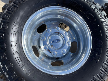 17" Ford F-350 Dually OEM 10477 10478 rims wheels tires SET NEXEN 33"