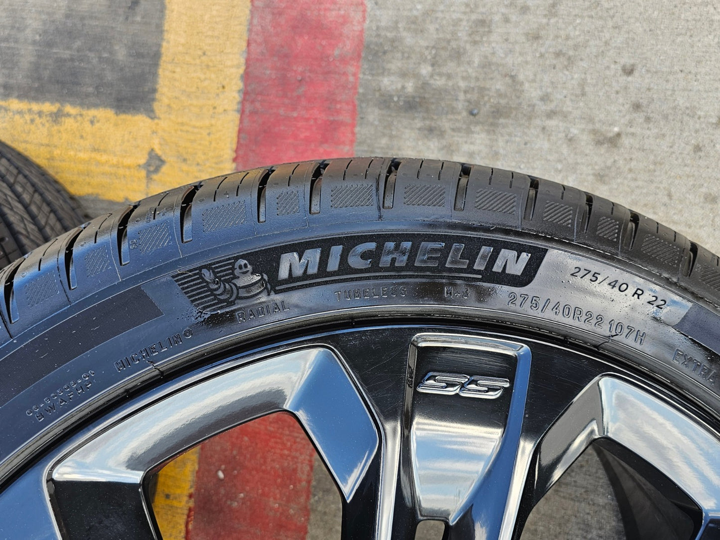 22" Chevy Blazer SS EV OEM wheels rims 2024 2025 2026 NEW MICHELIN