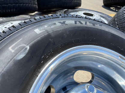17" Ford F-350 Dually OEM 10477 10478 rims wheels SET tires MICHELIN A/T2
