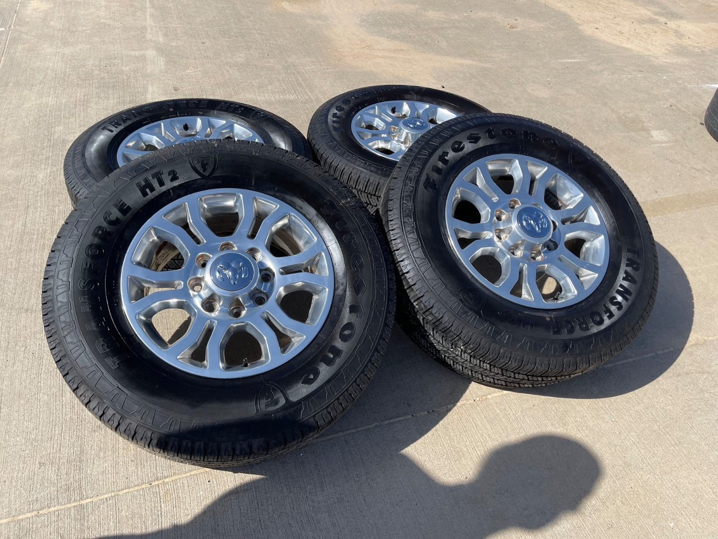 18" Ram 2500 3500 Laramie Power Wagon OEM 2476 wheels rims SET FITS 1999-2027
