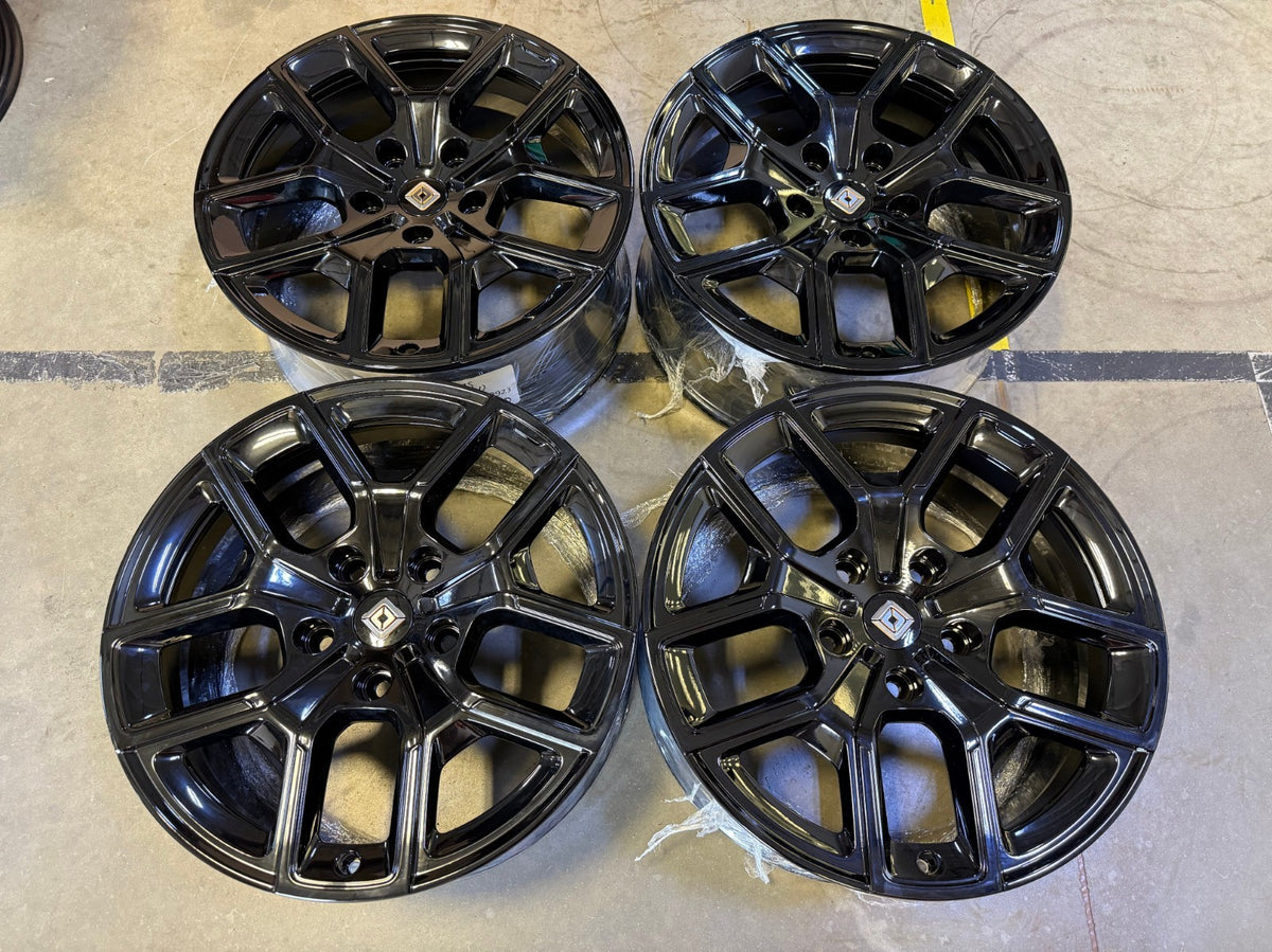 20" Rivian R1T R1S OEM wheels rims black 2022 2023 2024 2025 2026 2027 SET NEW