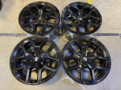 20" Rivian R1T R1S OEM wheels rims black 2022 2023 2024 2025 2026 2027 SET NEW