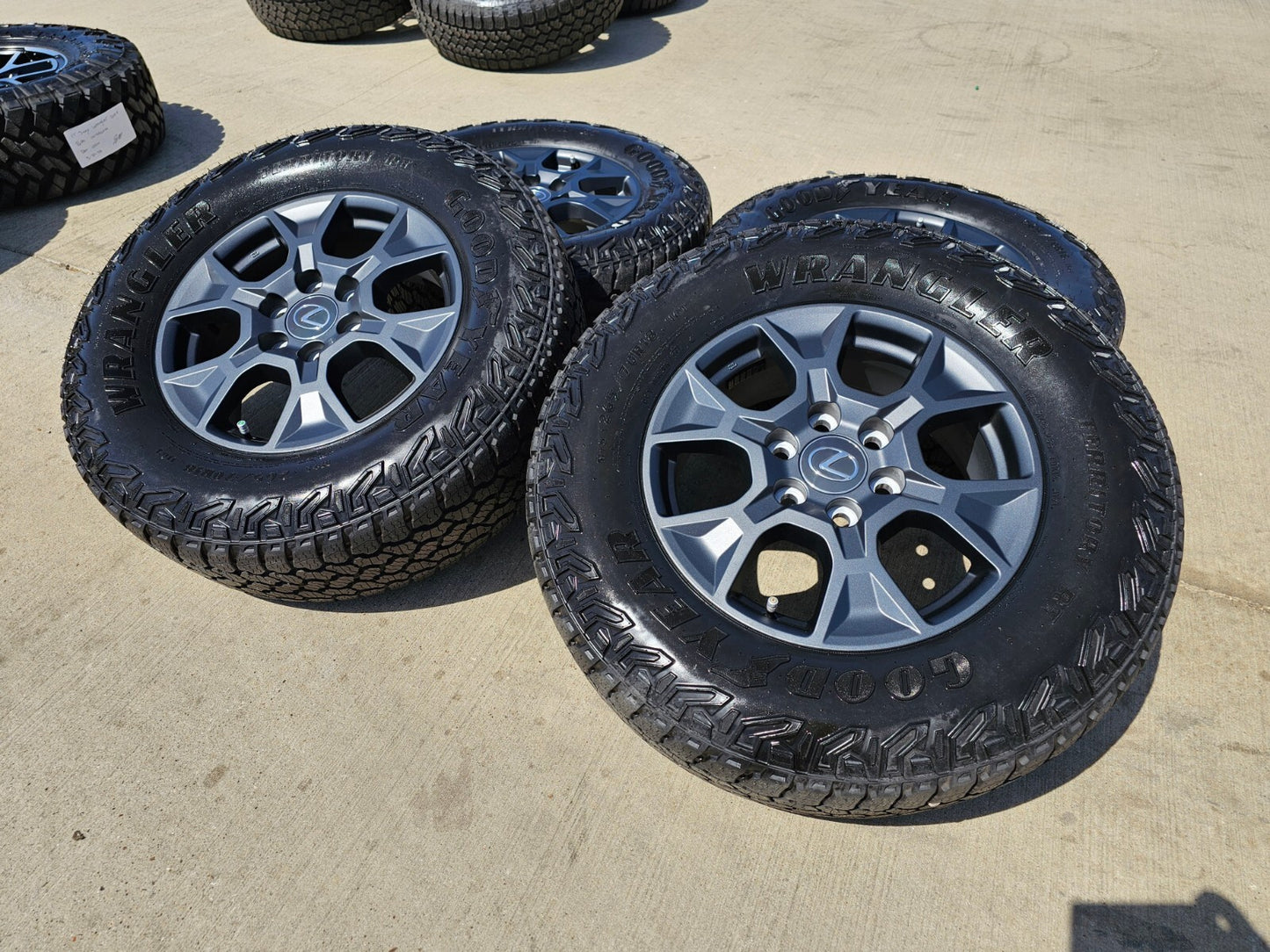 18" Lexus GX550 OEM 10544 wheels rims Land Cruiser Tundra Sequoia R/T SET NEW
