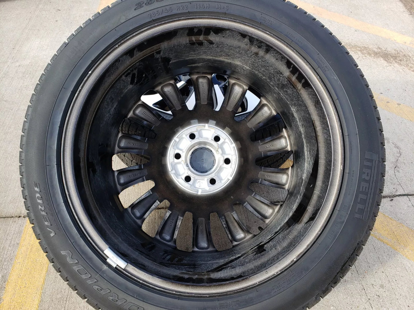22" Lincoln Navigator BLACK LABEL OEM 10499 95383 rim wheel SPARE 2022 2023 2024