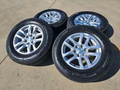 18" Chevy Silverado 1500 Suburban Tahoe OEM 5912 wheels rims GMC MICHELIN