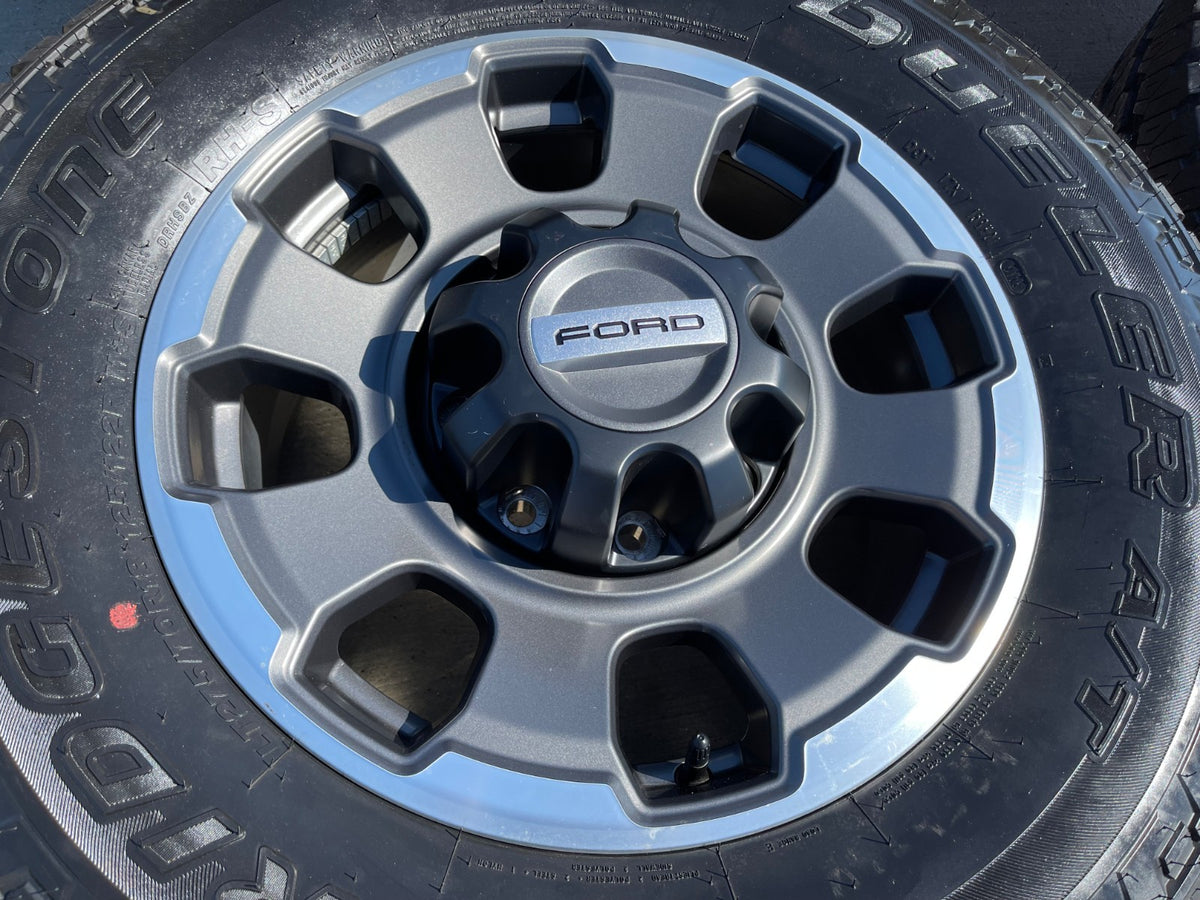 18" Ford F-250 F-350 OEM 10482 LARIAT rims wheels BRIDGSETONE SET NEW